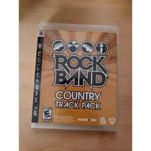 Rock Band: Country Track Pack (Sony PlayStation 3, 2009) PS3 Complete CIB